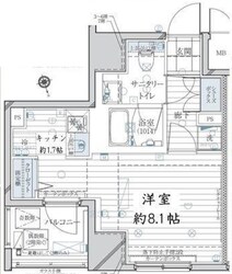 レガリス銀座イーストの物件間取画像